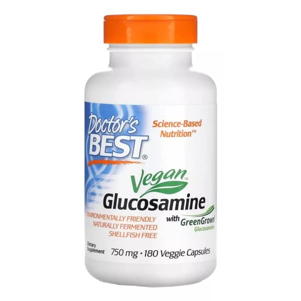 Doctor's Best Sulfato De Glucosamina Vegano 180 Capsulas