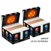 "Solar" Memo Box Made of Sturdy Glued Solid Cardboard, Notes