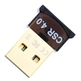 Deal4GO CSR 4.0 - Adaptador USB Bluetooth CSR8510 mini Bluetooth 4.0 receptor inalámbrico para Windows 10/8/7/Vista/XP compatible con teclado de mouse y auriculares