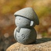Toddmomy Japanese Jizo Monk Statue Praying Buddha Figurine Baby Buddha