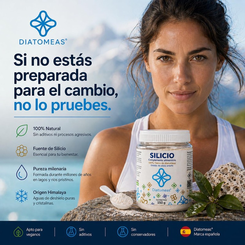 100% Oral Silicio Tierras de - Suitable for those looking