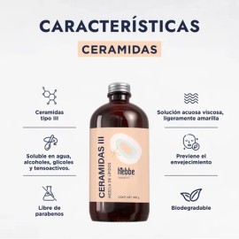 Ceramidas Líquidas Uso En Cremas y Productos Cosméticos Todo tipo de Piel Hebbe Cosmetics & Ludika 500g