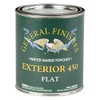 General Finishes Exterior 450 Water Based Topcoat, 1 Quart, Flat