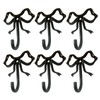 BXPTQCRY 6 PCS Cute Butterfly Wall Hooks，2.9 * 2.6in Coquette