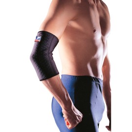 LP Support 724CA Ellenbogen-Bandage - Sportbandage, Größe:M, Farbe:schwarz