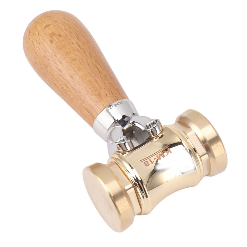 Woodworking Chisel Mallet Beech Wood Carpenter Hammer with Replaceable Solid