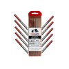 WeldingCity 10-pcs Premium TIG Welding Tungsten Electrode 2.0% (Red, EW-Th2)