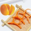 Orange Citrus Peelers, 13pcs Plastic Orange Peeler，2pcs Grapefruit Peeler. Lemon