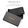 GROOVE GEAR ggs-1014 Men's Long Wallet, Saffiano Leather, Round Zipper,