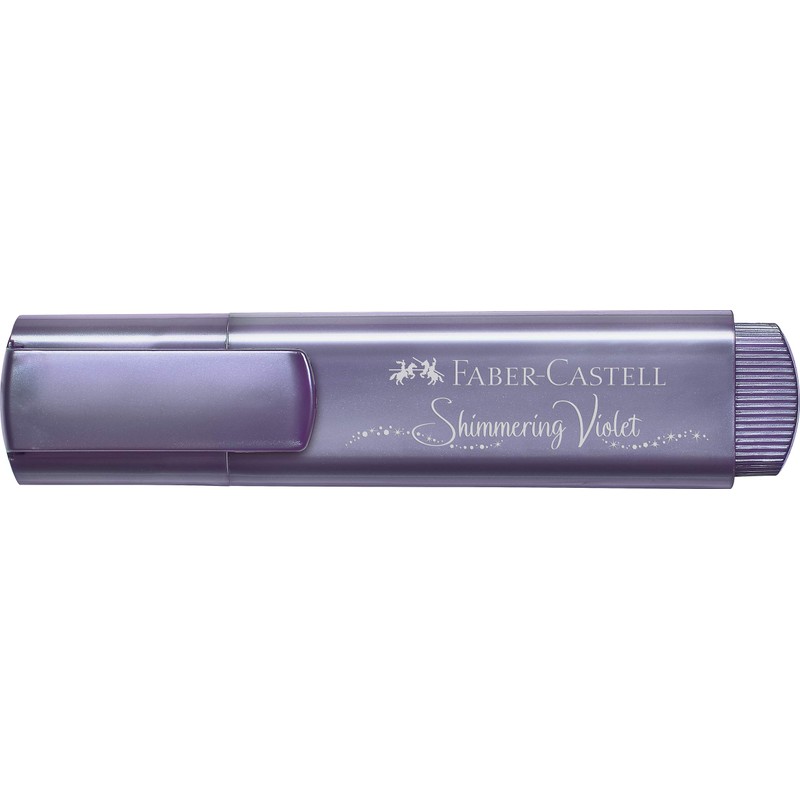 Faber-Castell 154678 – Highlighter TL 46, Metallic Violet, 1 Piece
