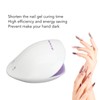 LED Nail Gel Polish Dryer Shell Shaped 12pcs Light Chips