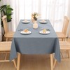 smiry Table Cloth Wipe Clean Rectangular 140x180 cm, Wipeable Water