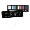 Paleta de Sombras Smoky Beauty Creations 12 Tonos en Polvo