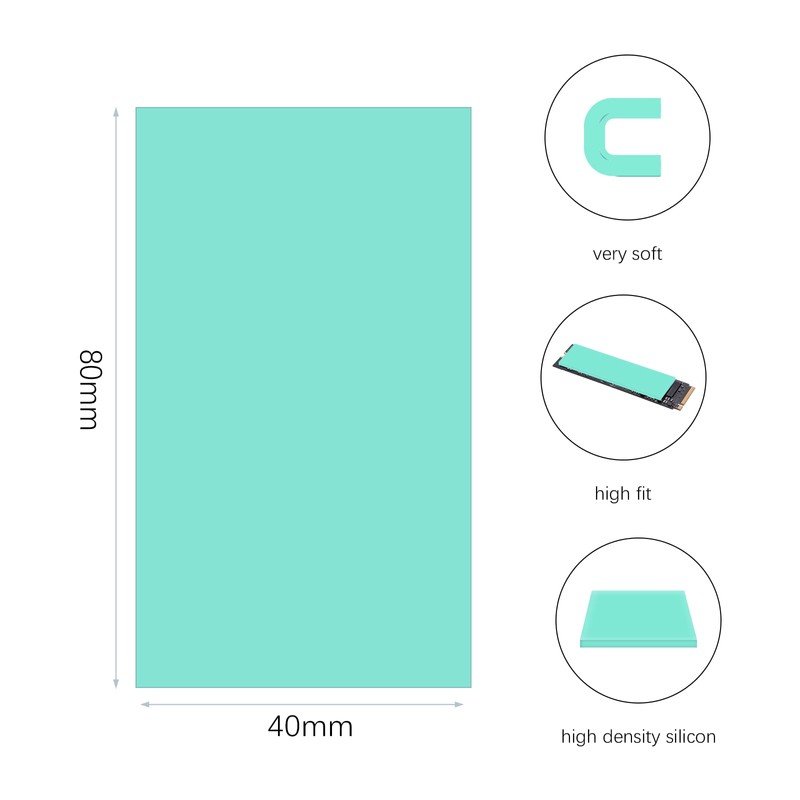 BSFF Thermal Pad 80x40x0.5mm