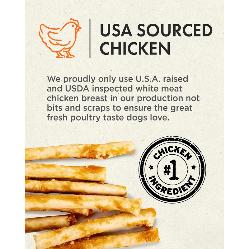 Canine Naturals - Hide Free Chicken Recipe Sticks for Dogs