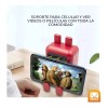 Maíz 3pzs Bocina Bluetooth Fm Recargable Luz Led Infantil Niños