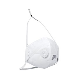 Shigematsu (Shigematsu Seisakusho) Disposable Dust Mask with Exhaust Valve, Half Fold, Made in Japan DD02V-S2-2K (Pack of 10)