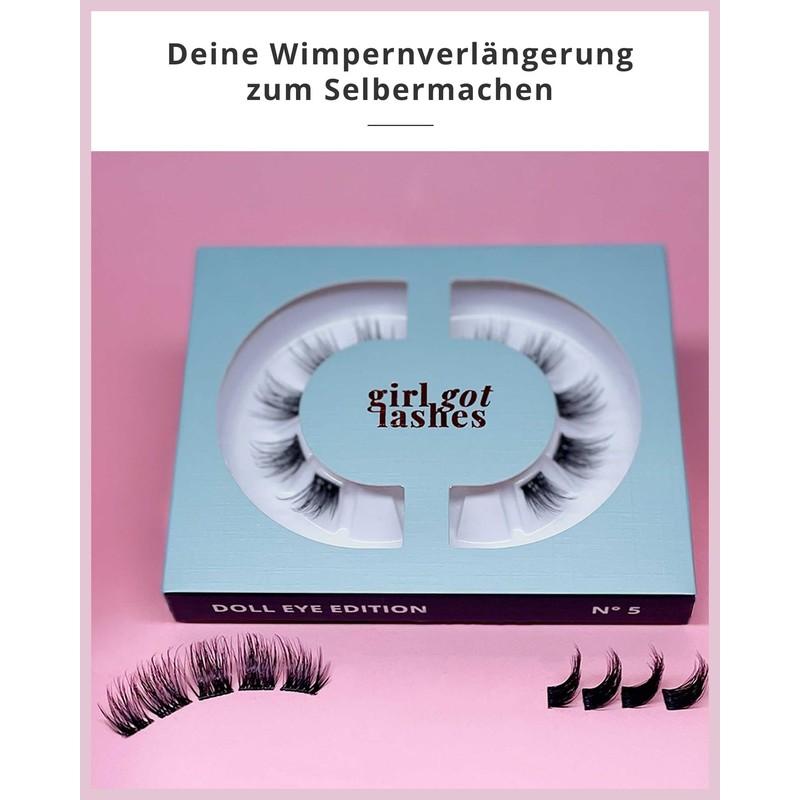 GirlGotLashes Mini Box Doll Eye Edition N°5 Eyelash Extensions for