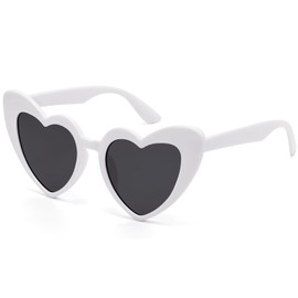 LIKSMU Heart Sunglasses for Women Trendy Bride Sunglasses Bachelorette Party Bride Gift Cute Sun Glasses for Women Bachelorette Party