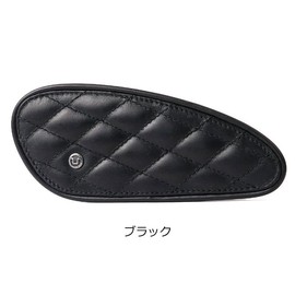 Trip Machine TANK PADS MINI LEATHER DIAMOND Bike Tank Pad Leather Mini Diamond - Cherry Red