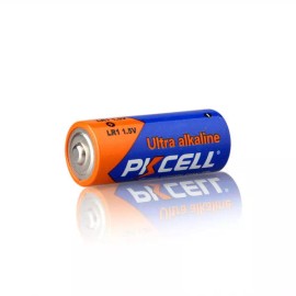 PKCELL 4pcs Size N Batteries MN9100 910A LR1 AM5 1.5V Alkaline PKCELL
