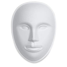 Creativity 크리에이티비티 스트리트-CK-4192 페이퍼보드 마스크, 얼굴, 8인치 x 5-3/4인치, 1피스 Creativity Street CK-4192 Paper Mache Mask, Face, 8 inch x 5-3/4 inch, 1 Piece
