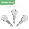 Sentry Safe Replacement Keys Model 1100-Codes 3H2 for Sentry Safe