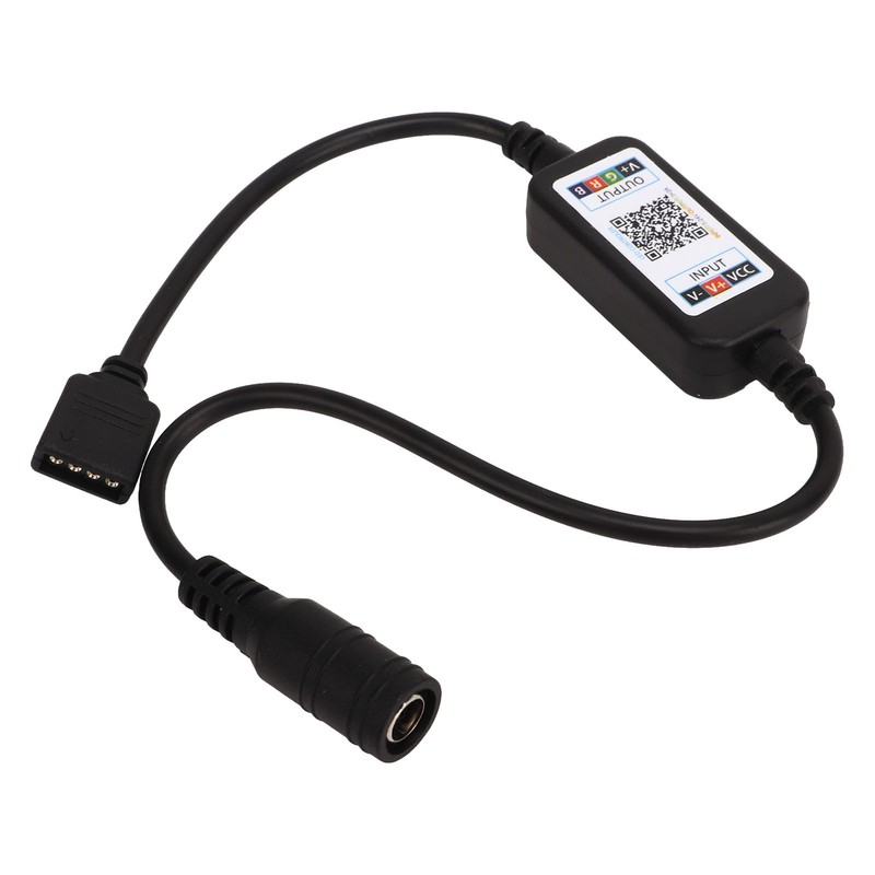 2 Pcs Mini LED Controller Bluetooth RGB Music Controller USB