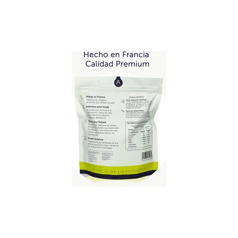 Colágeno Hidrolizado Astroonaut®| Premium, Superior | 250g