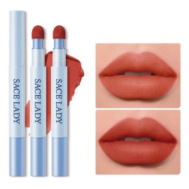 SACE LADY Labiales Air Cushion Mate Larga Super Stay Tint 1.7g dura 12H Color 04 CORAL NUBLADO Multiuso Labios y Mejillas Suave No Transferencias