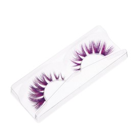 Mikinona Stunning Fake Eyelashes 3d Colorful Lashes for Weddings Parties Daily Use