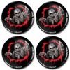60mm 3D Stickers Wheel Center Hub Caps Cover A 2660