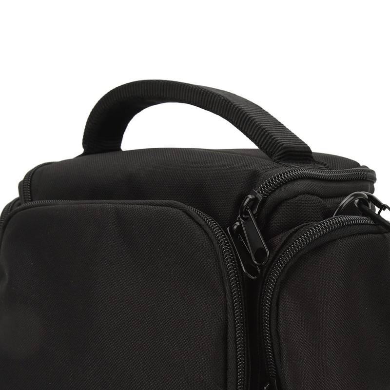 Black Single Shoulder Bag Handbag Multifunctional Waterproof Camera Messenger Hand