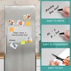 PATIKIL Magnetic Refrigerator Whiteboard Sheets Set of 6 30x21cm Erasable