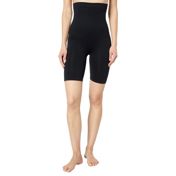Yummie womens Seamless Solutions Waist Shaper Thigh Shapewear, Black, Large-X-Large