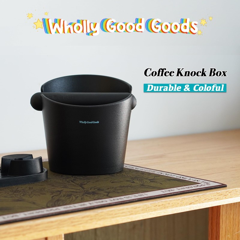Coffee Knock Box for Coffee, ABS Coffee Grind Knock Box,