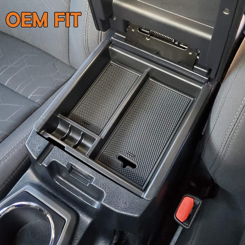 JKCOVER Center Console Accessory Organizer Compatible with Toyota Tacoma 2016