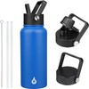 BJPKPK Botellas de Agua Aisladas de Acero Inoxidable 32 onz