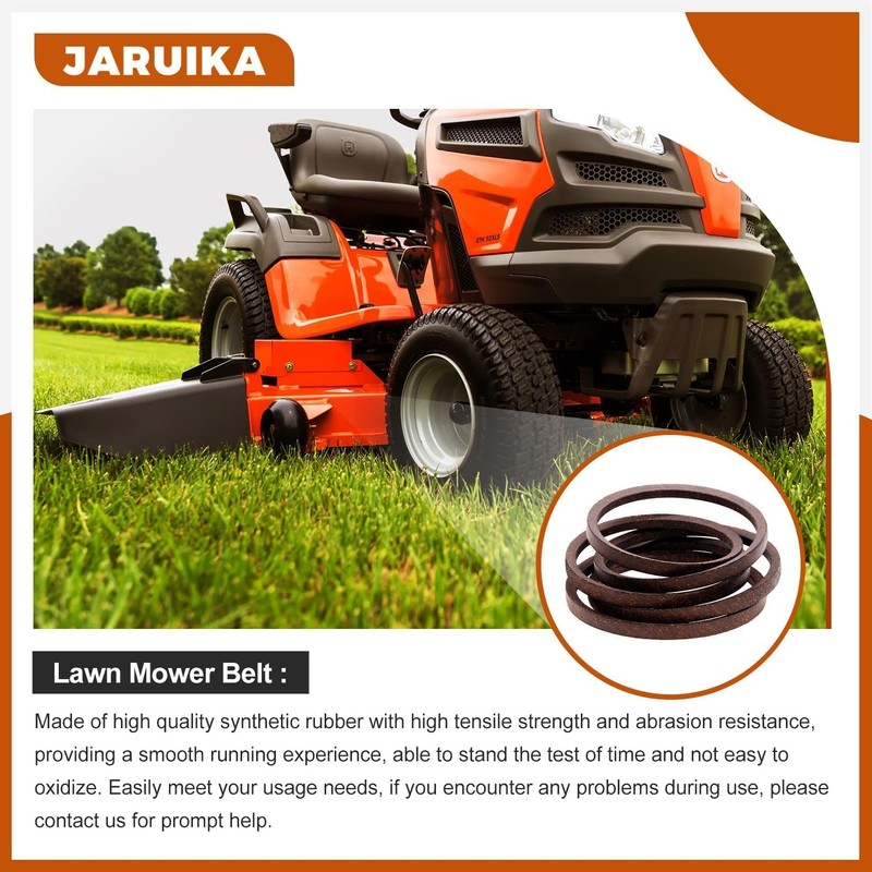 Jaruika 539114557 Mower Deck Belt Replacement for Husqvarna 539114557 Z254