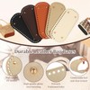 HSDJLXZ 17 PCS Bag Base and Handles Set for Crochet