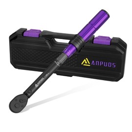 ANPUDS Torque Wrench 1/4 Inch, 1-25 Nm Torque Wrench Bicycle & Motorcycle with 0.1 Nm Micro Instructions, Double Direction 72 Tooth Head, ± 3% Error Accuracy for Bicycle Maintenance