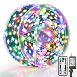 Mlambert 1050 LED Christmas Lights 344FT, Outdoor Waterproof Dimmable Fairy Lights with Remote, 8 Modes Indoor Lighting for Holiday Décor, Multicolor
