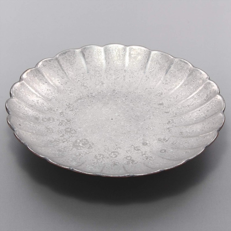 Arita Ware 467189-517 Toetsu Kiln 4.5 inch Plate, Chrysanthemum Shape,