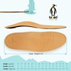 biped Premium z1706 Footbed made from Vegetable-Tanned Leather with Pelotte