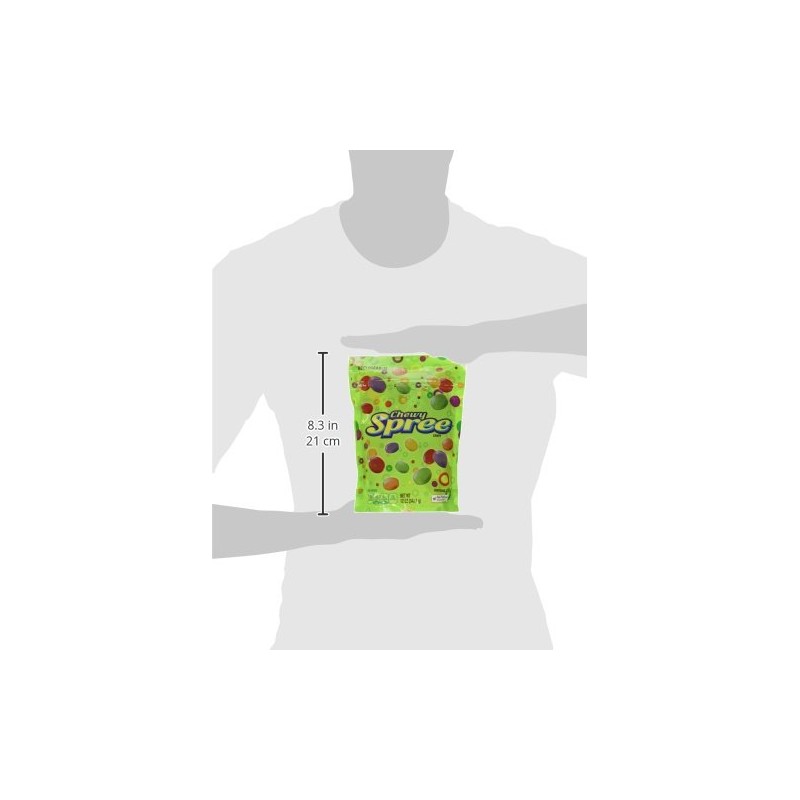 Spree Spree Wonka Chewy Candy, 12 Ounce (Pack of 2)