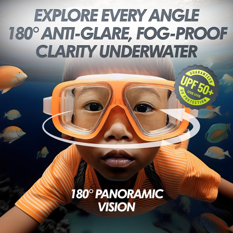 bblüv - Sküba - Masque de Natation Bleu Marin |