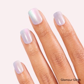 Dashing Diva Magic Press Premium Nail Bundle - Intergalactic Collection | Square Shape Press On Nails | Glamour Glitch & Earth to Diva | Long Lasting Gel | Lasts Up to 7 Days | 2 Sets