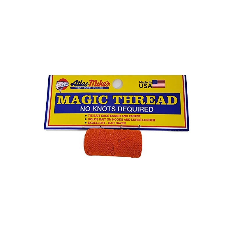 Atlas Mike’s Magic Thread – No-Knot Bait Thread for Tying