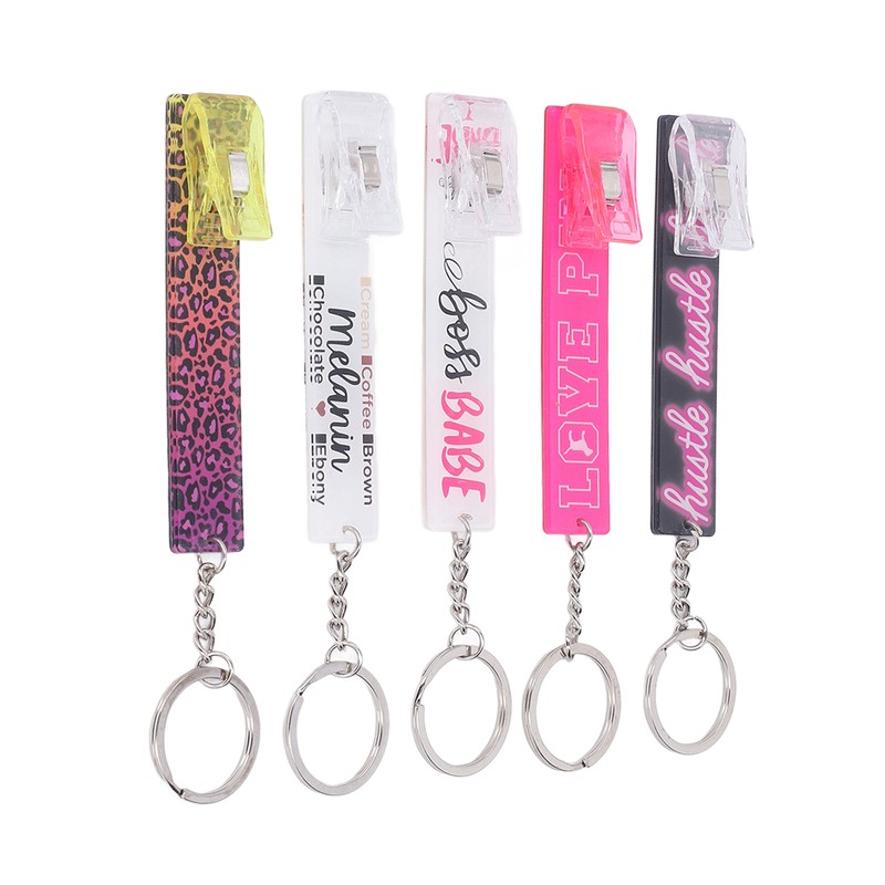 5pcs Card Grabber Multipurpose Acrylic Lightweight Long Nail Card Puller