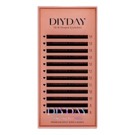 Extensiones De Pestañas Diyday Fibras Tecnológicas W5d